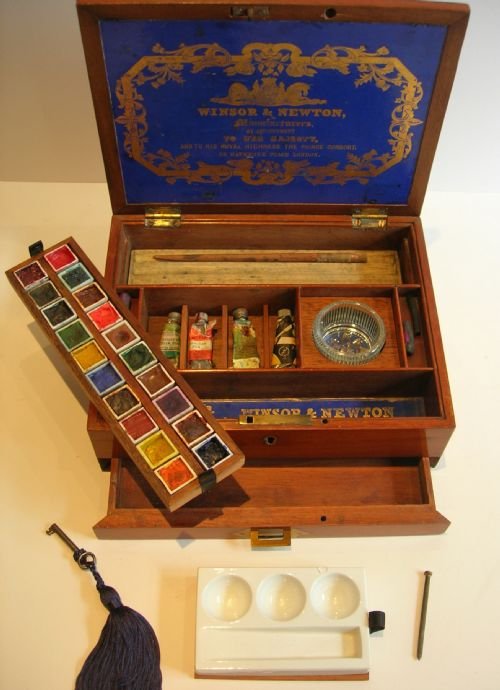 Victorian Artist's Paint Box