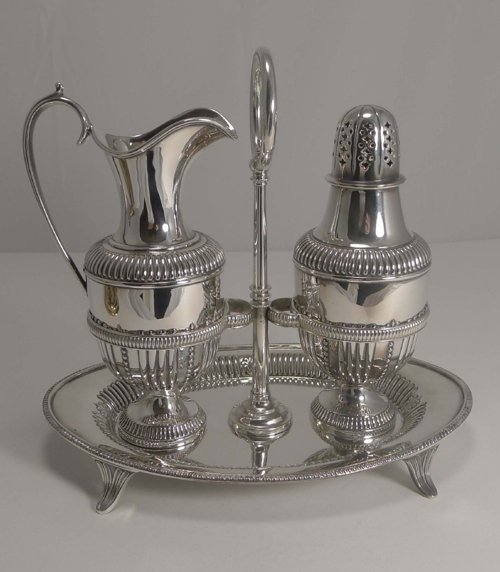 antique english silver plated sugar and cream set by roberts and belk c1880