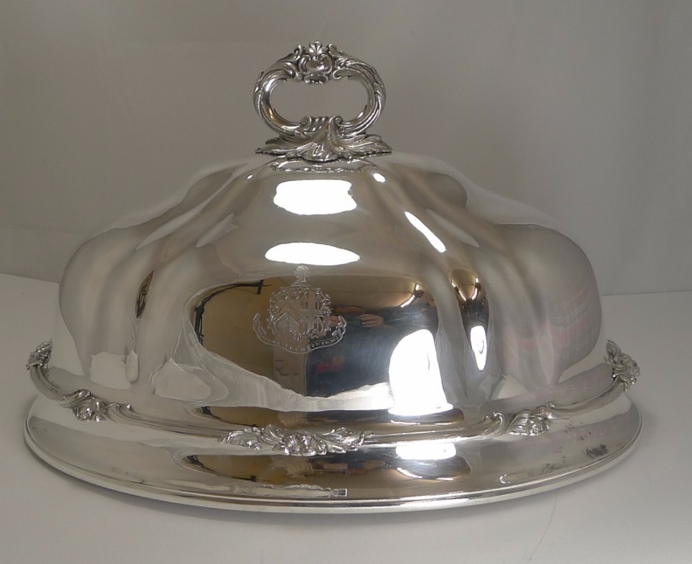 enormous grand antique english meat food dome c1830