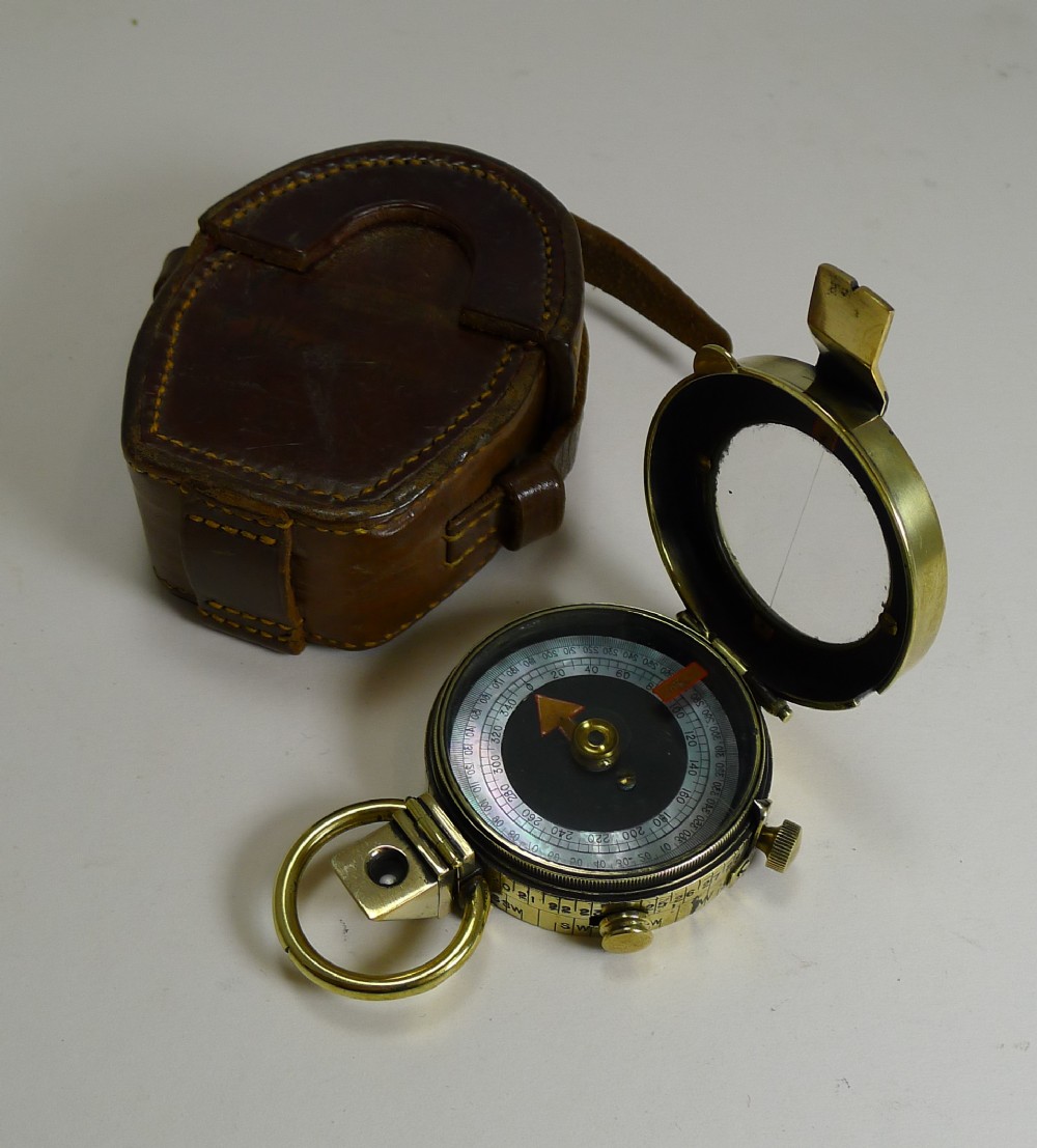 ww1 1915 british army officer's compass verner's patent mk vii by cary london