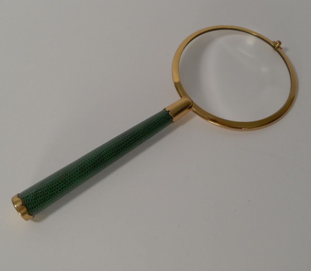smart antique magnifying glass by p h vogel co c1920