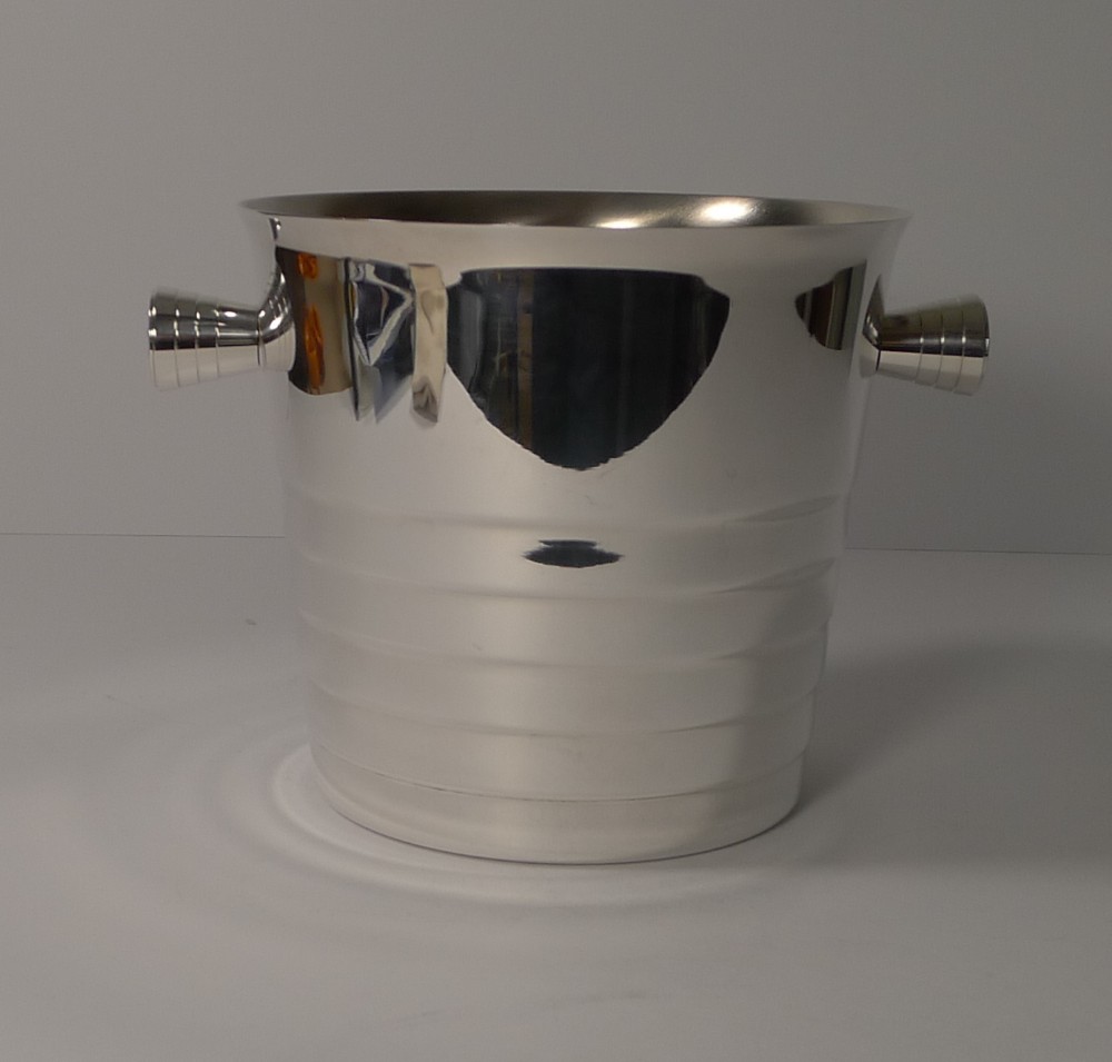 fine french ice pail bucket by maison christofle paris folio