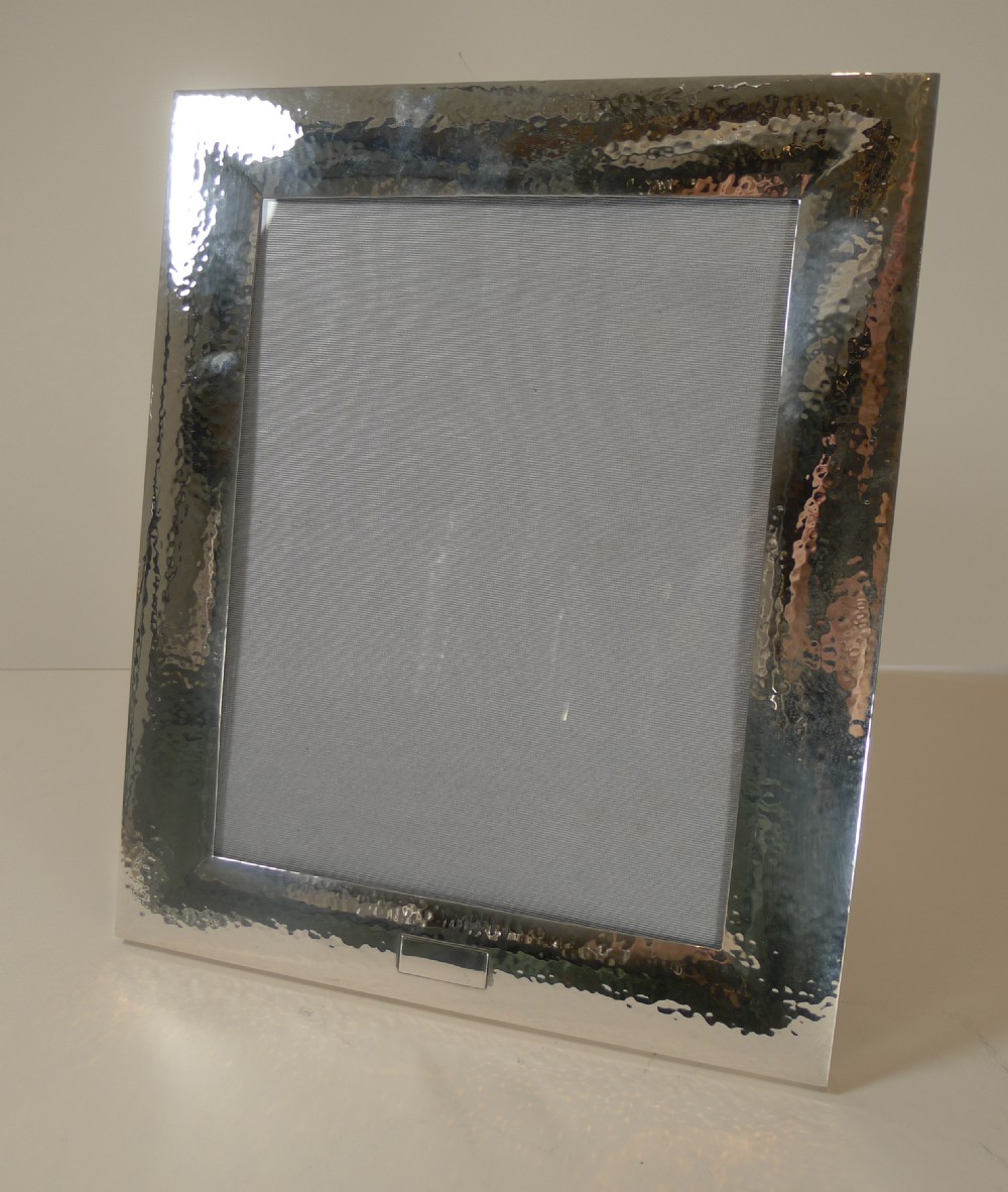 large top quality american sterling silver picture frame c1930
