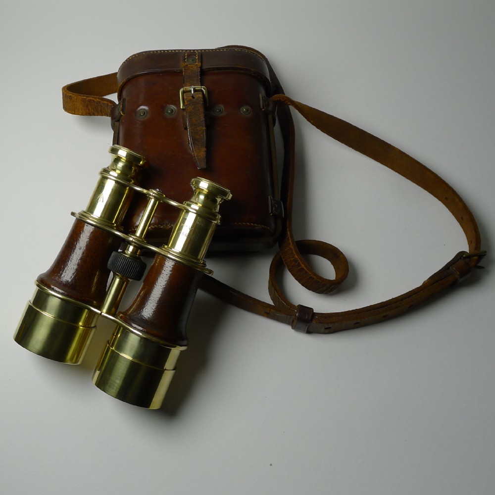ww1 issued antique french binoculars signed l petit paris
