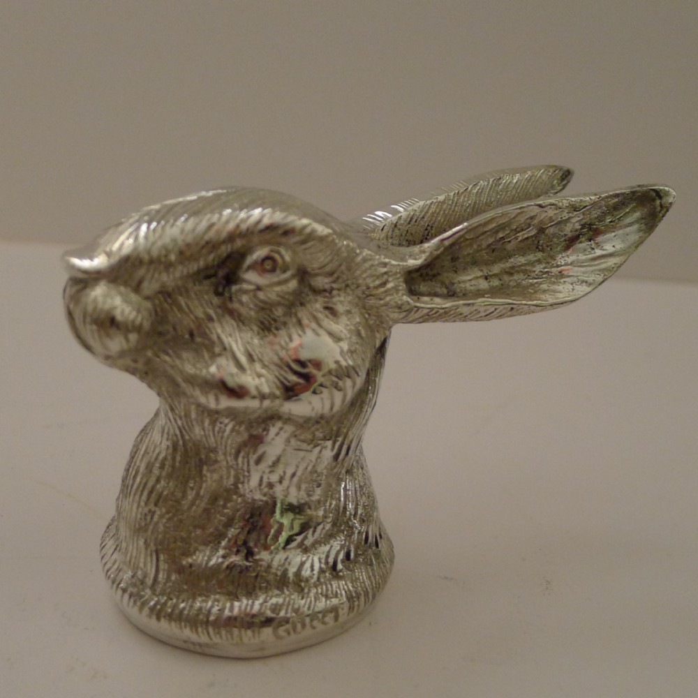 gucci italy whimsical hare bottle opener c1970