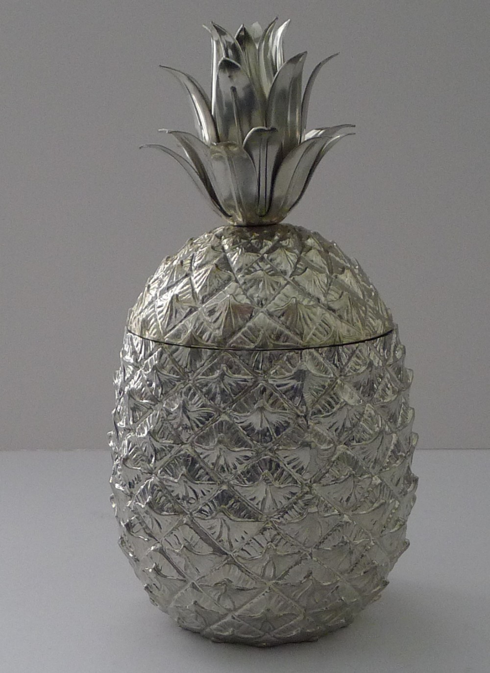 italian pineapple ice bucket by mauro manetti c1960