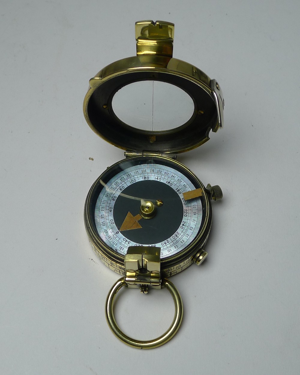 ww1 1917 british army officer's compass verner's patent mk viii by sampson mordan