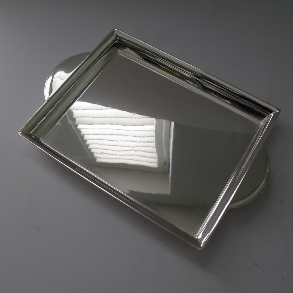 stylish french cocktail tray by christofle paris c1940